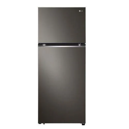 🔥LG No Frost Refrigerator 395 Litres Double Door Refrigerator Top Mounted Freezer Silver