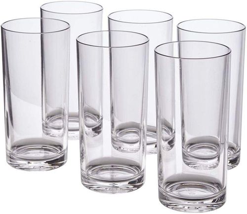 long water glass | juice glass 6 pcs