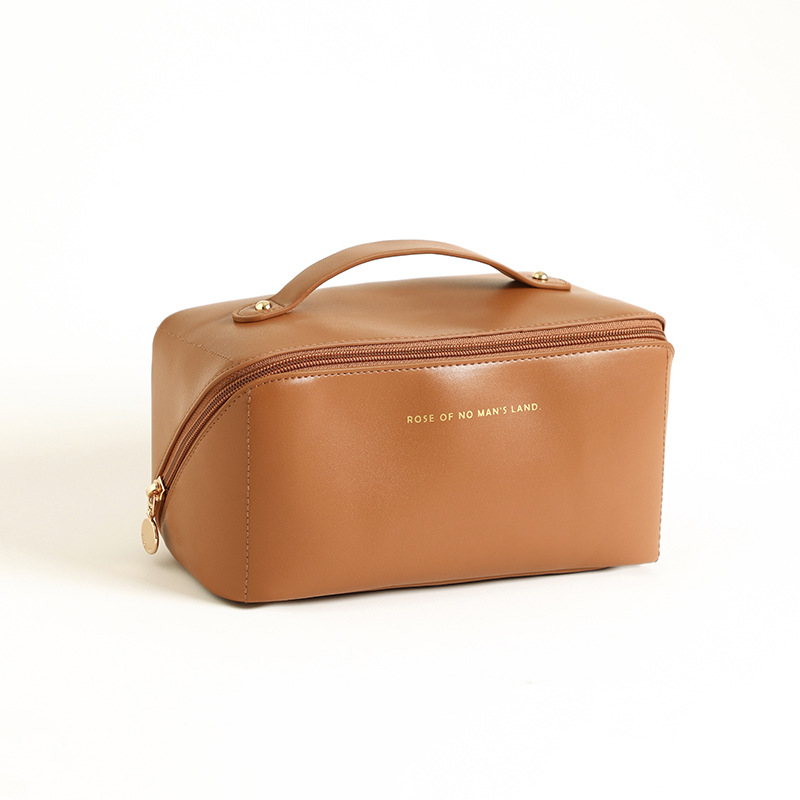Pu leather cosmetic storage bags