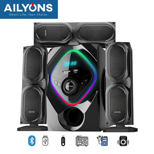 AILYONS ELP3702K 3.1CH Subwoofer Home Theatre Multi Media Bluetooth Speaker System - Image 2