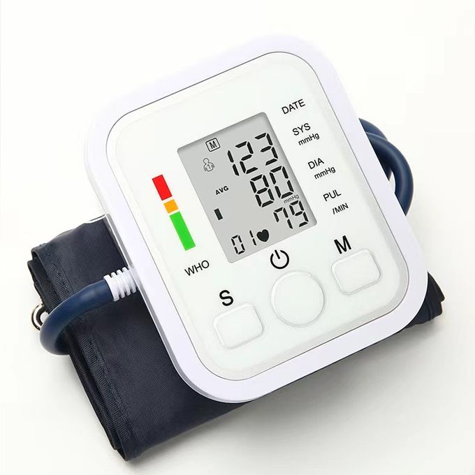 Digital Blood Pressure Monitor Machine Health Vascular Heartbeat Test - Image 2