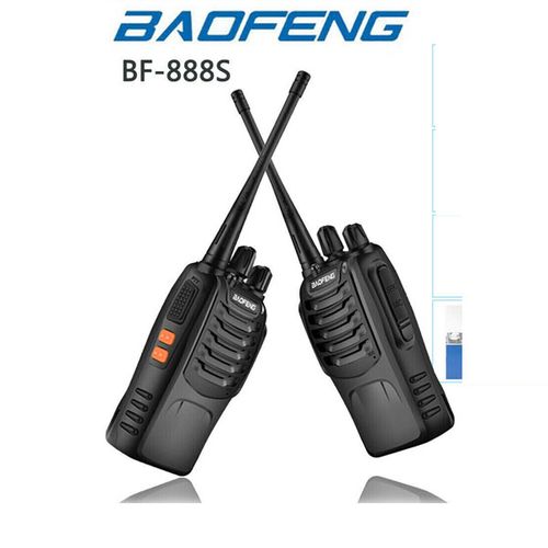 Baofeng BF-888s 3-5KM Long Range Walkie Talkie Radio Calls -2 Pieces (1 Pair) - Image 2
