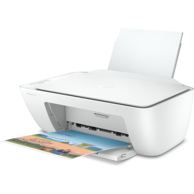 HP DeskJet 2320 All-in-One Printer, Print, Copy, Scan, USB Interface, White (1YR WRTY) - Image 5