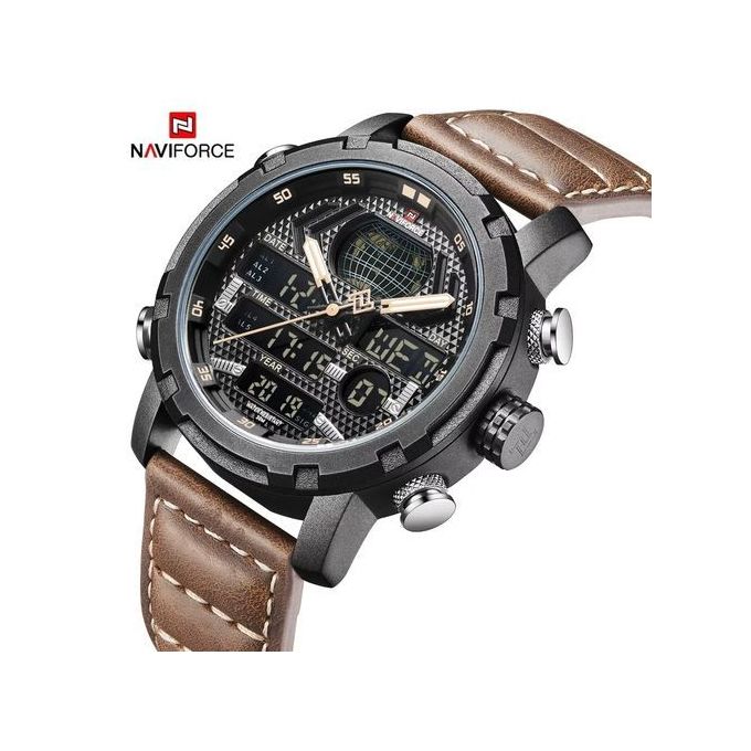Naviforce Fashion NAVIFORCE LED Watches Men Top Brand Luxury Wristwatch Nf9160 - Image 2