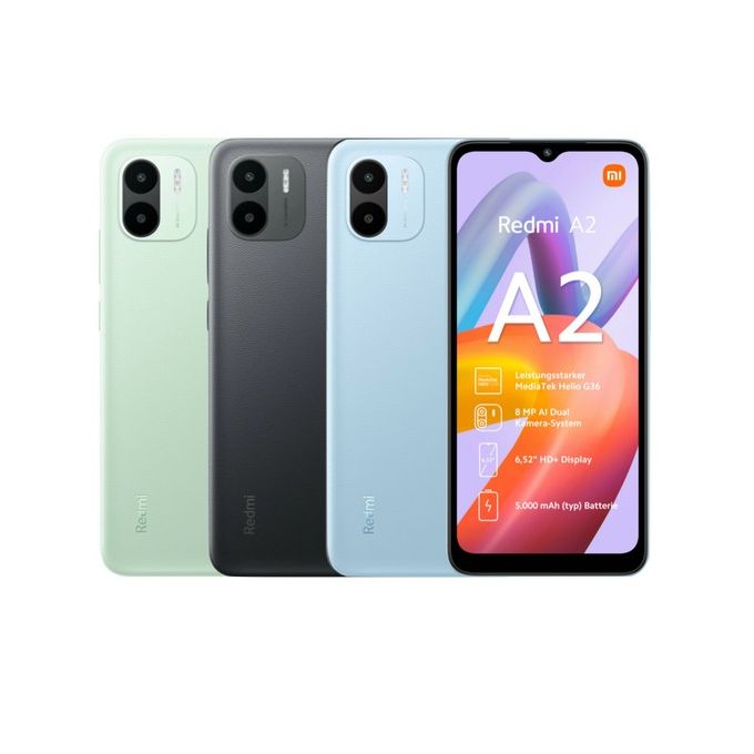 XIAOMI Redmi A2+, 6.52”, 32GB + 2GB RAM (Dual SIM), 5000mAh, Black - Image 2