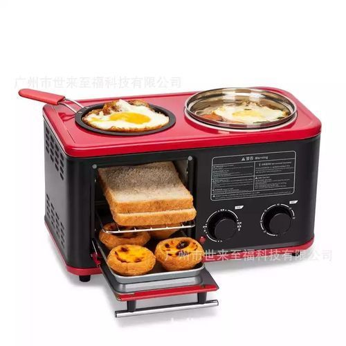 Signature 4 In 1 Multi Function Breakfast Maker Machine With An Oven
