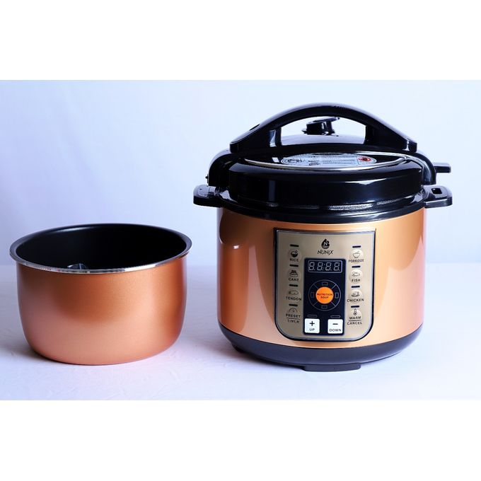 Nunix 5L ELECTRIC PRESSURE COOKER - 10000w