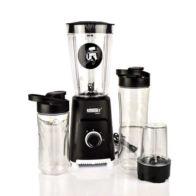 Redberry RB134 - 4 In 1 Blender - 300W - Black.