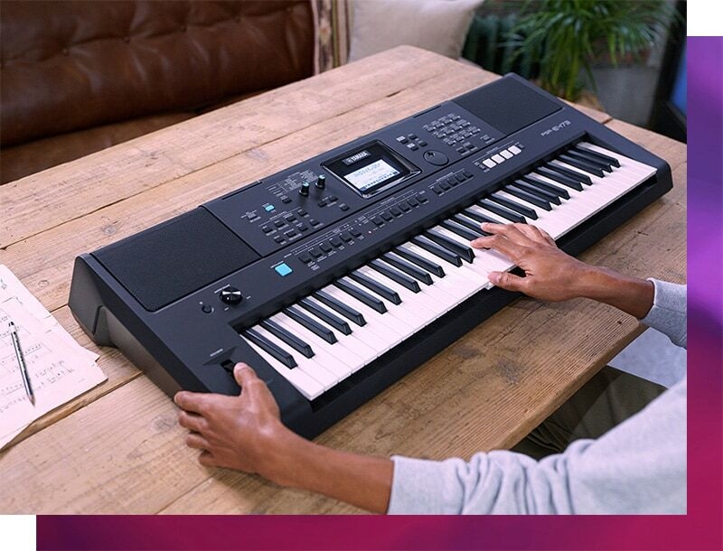 Original Yamaha PSR-E473 61-Key Touch-Sensitive Portable Keyboard - Image 2