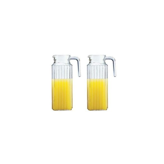 7Pcs Water Set -6 Glasses & 1 Jug - Image 2
