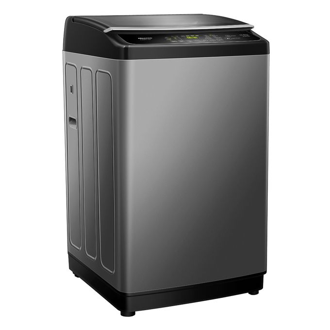 Hisense WTJA802T 8Kg Top Load Washing Machine, Silver