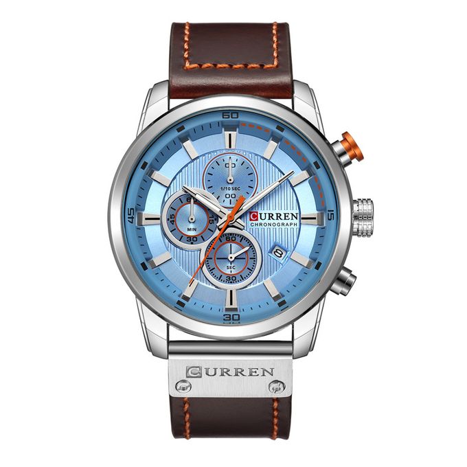 Curren Waterproof Calendar Quartz Business Watch Men's