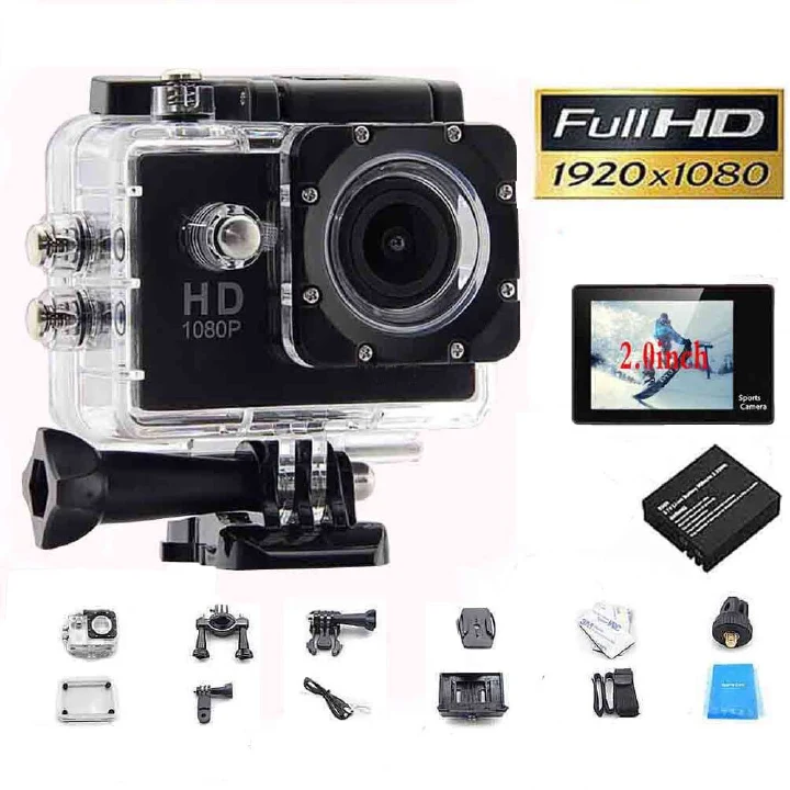 Full HD 1080P Action Sport Camcorder Mini Camera Outdoor Waterproof