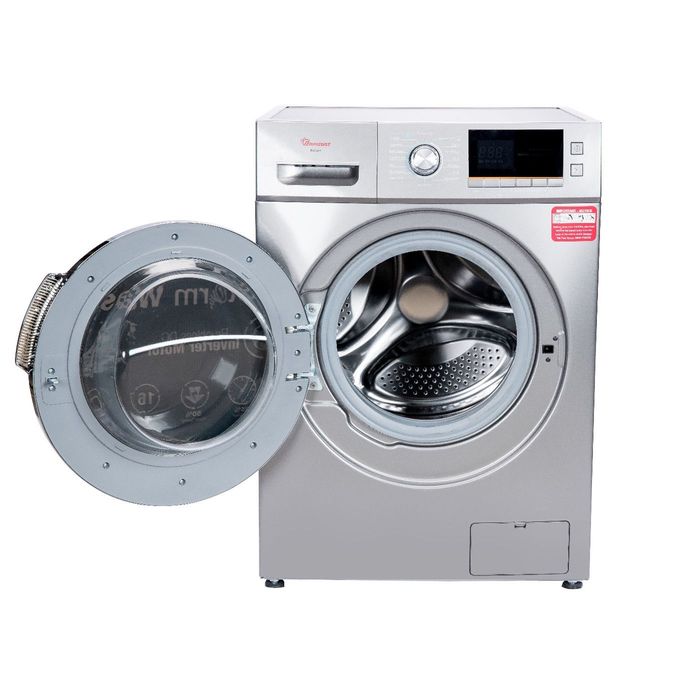 Ramtons RW|147-Front Load 10Kg Washing machine 1400 RPM- light Silver - Image 2