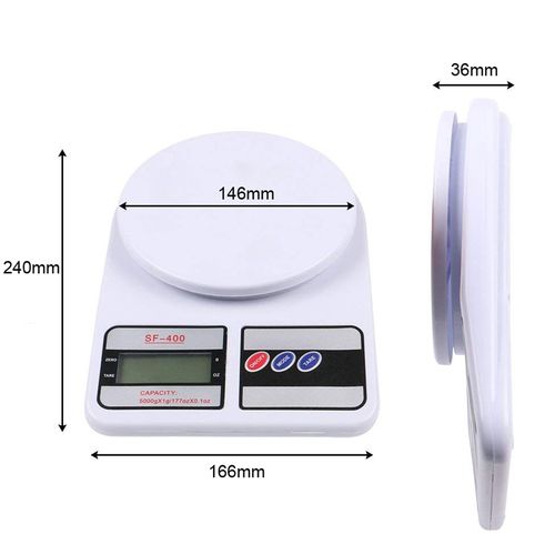 10kg Digital Kitchen Scale Cooking Weighing Scale - Image 3