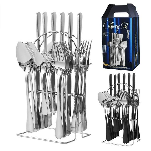 ‼️New in 24pcs Heavy duty quality cutlery sets🤩