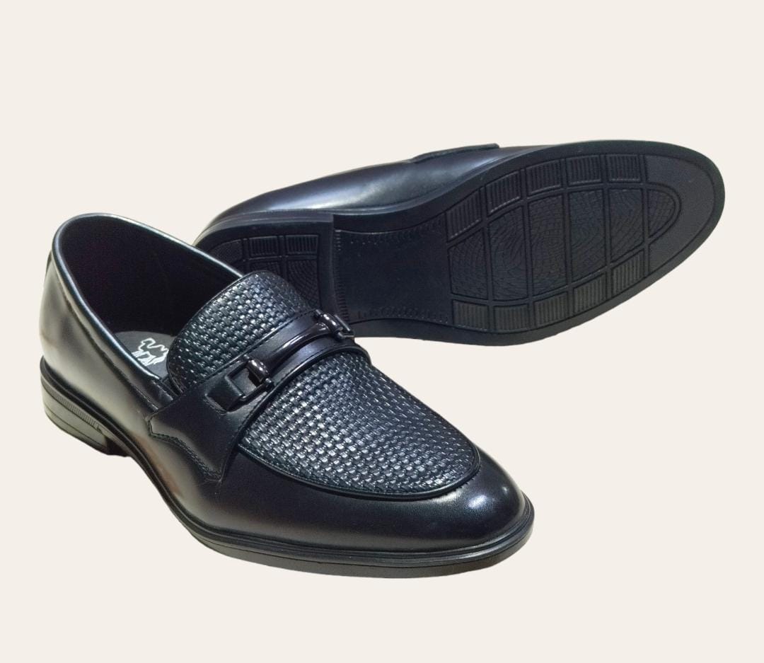 Black Men shoes Official Leather Shoes