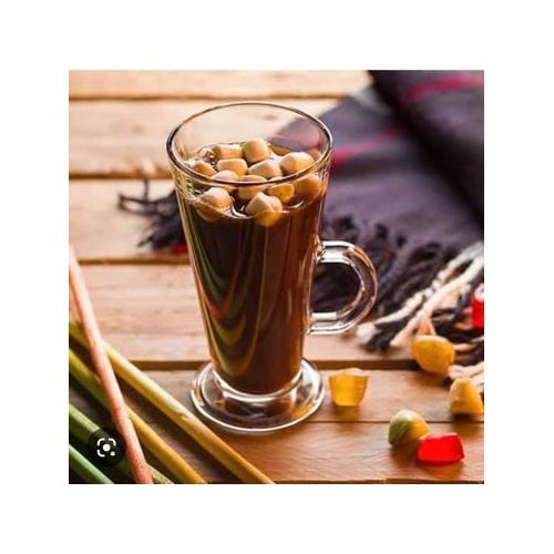 Elegant Latte Glasses - 6 Pcs Set
