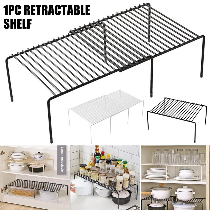 Telescopic Retractable shelf | undersink organizer
