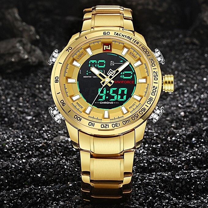 Naviforce Fashion 9093 SBW 2In1 Digital Watch Men's Watches 1 - Image 2