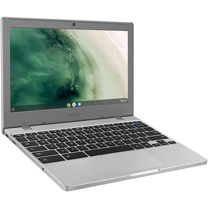Samsung Chromebook XE310 – Intel Celeron N4000 - 11.6" HD Screen, Storage 4GB RAM 16GB SSD, Bluetooth, Type C – Camera - Chrome OS - Refurb - Dark Silver (6 Months WRTY)