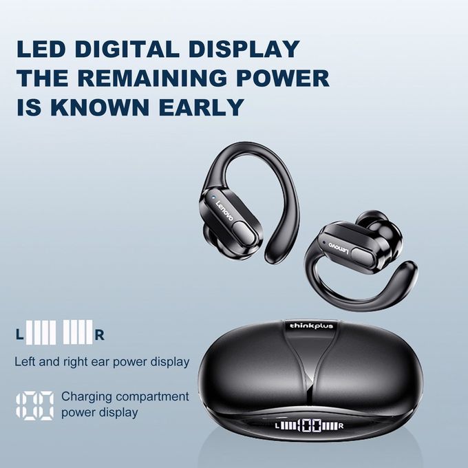 Lenovo XT80 Wireless Bluetooth Waterproof Headphones with Noise Reduction-ZPA1001 - Image 3