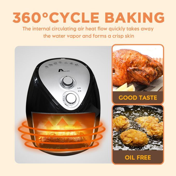 Amaze 4.5 Liters Electric Air Fryer-Oil Free - Image 2
