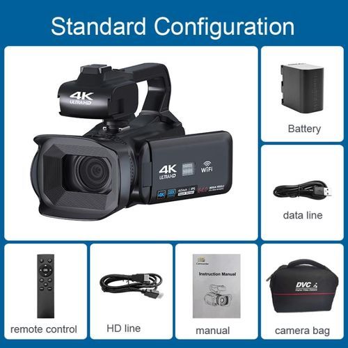 64MP 18X Zoom Digital Video Camera RX200 - Image 2