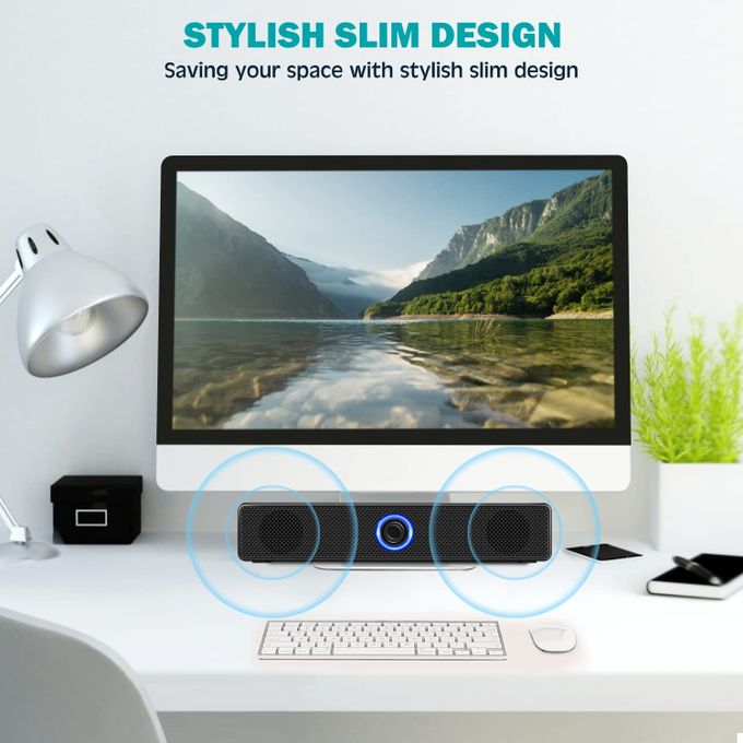 Bluetooth Speaker 4D Subwoofer Wired Speaker For Laptop, TV - Image 3