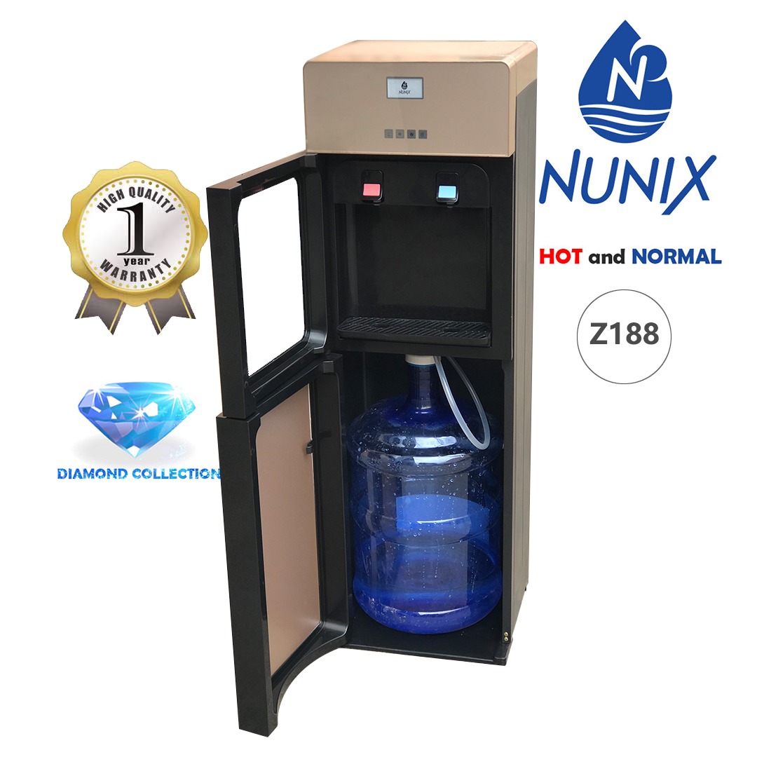 Nunix Z188 Free Standing Bottom Load Hot And Normal Water Dispenser