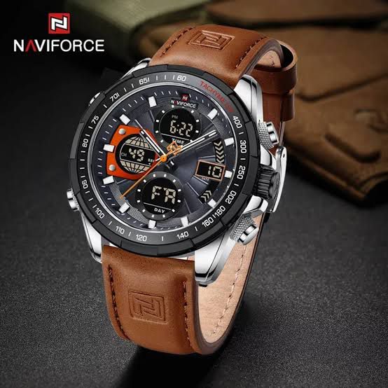 Naviforce Executive Men Watch - Brown