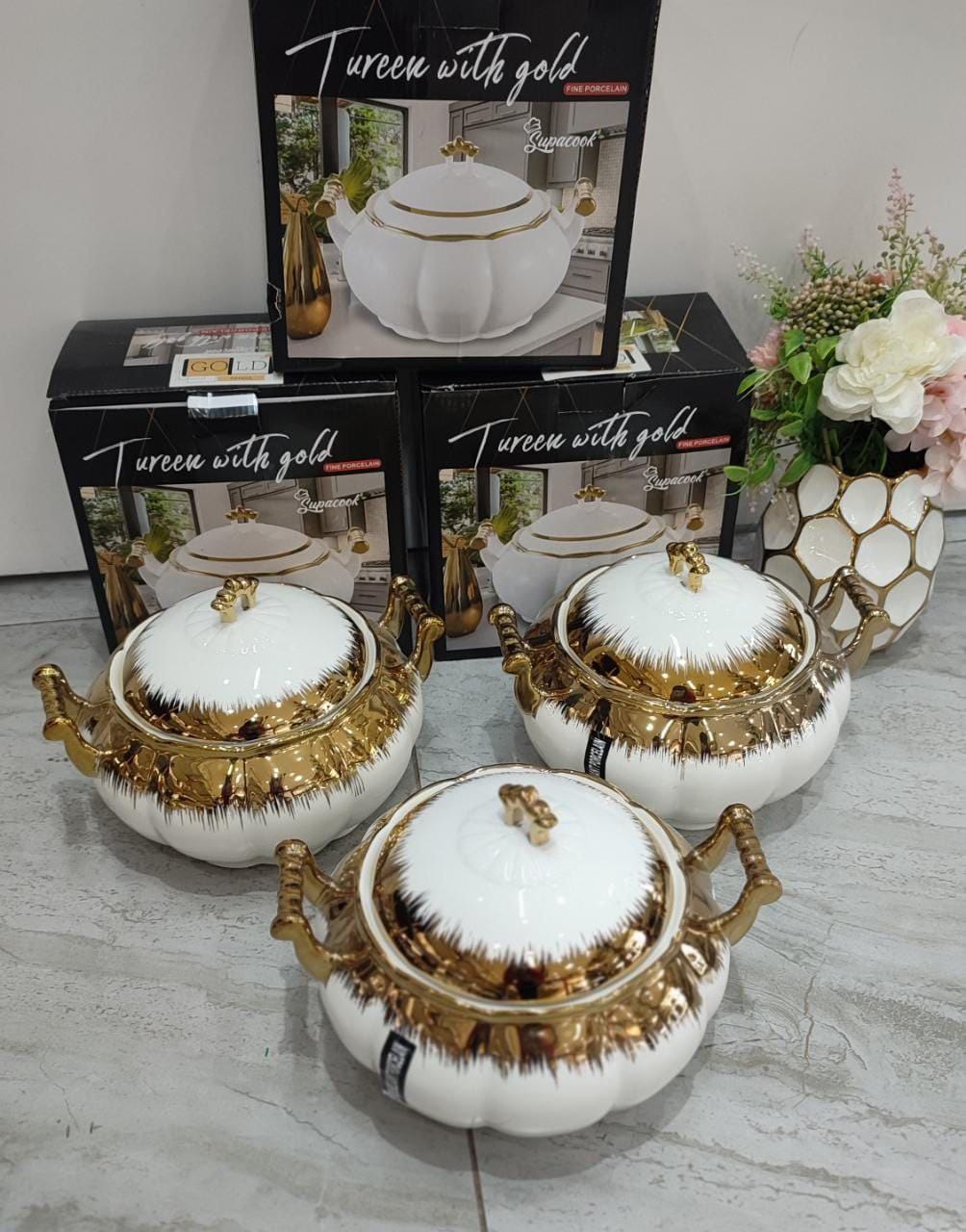 Luxurious Serving bowl set