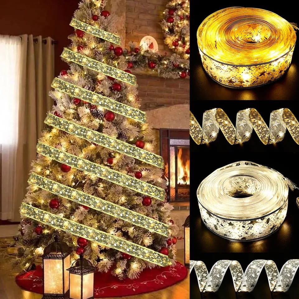 Ribbons available in 5 meters , gold and silver