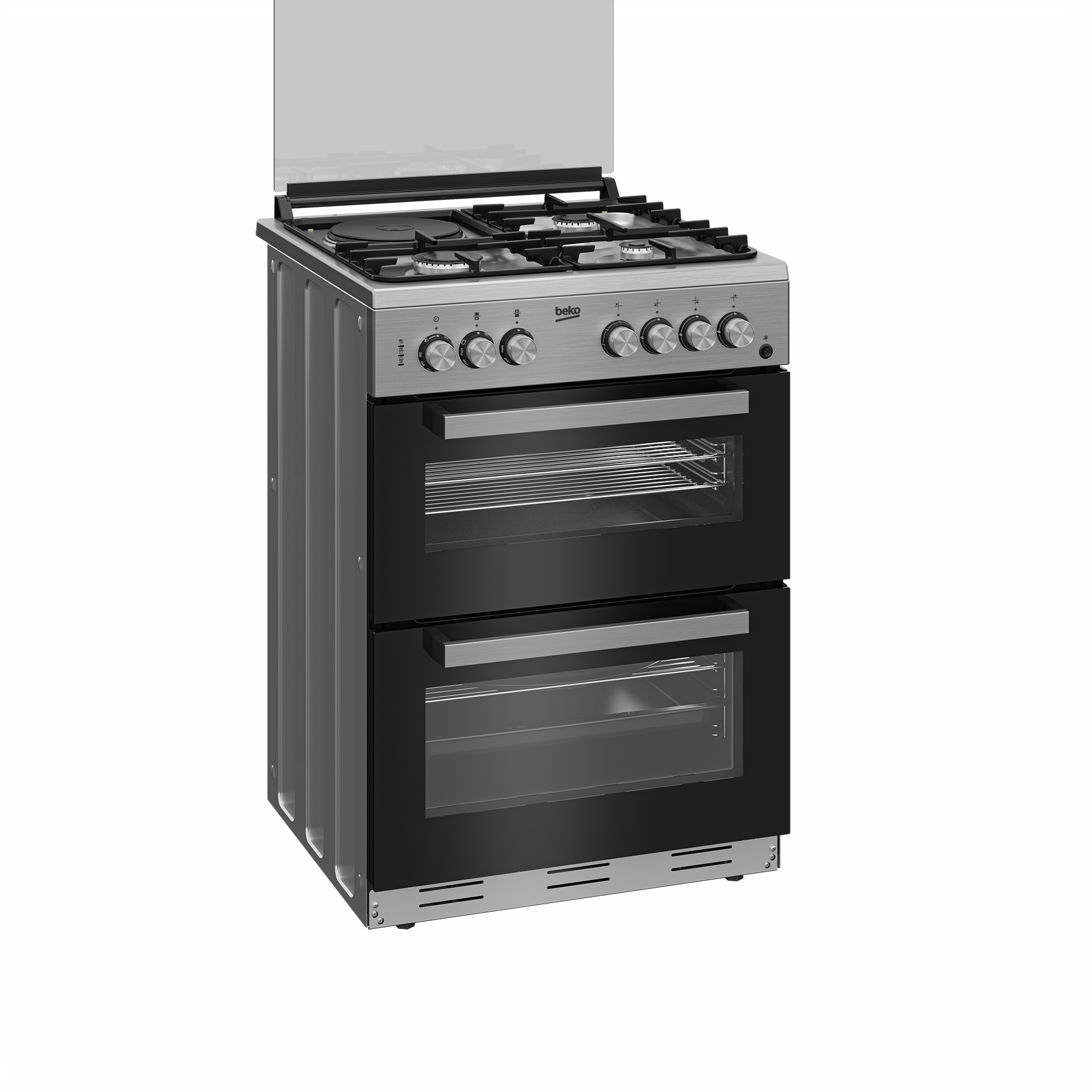 Beko FDF63110DXSL 3 Gas +1 Electric Cooker - Inox - Image 4