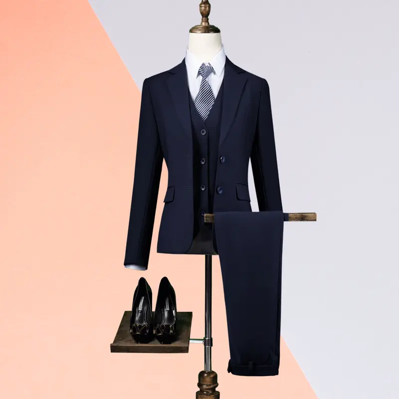 Men suits for adults black - Image 2