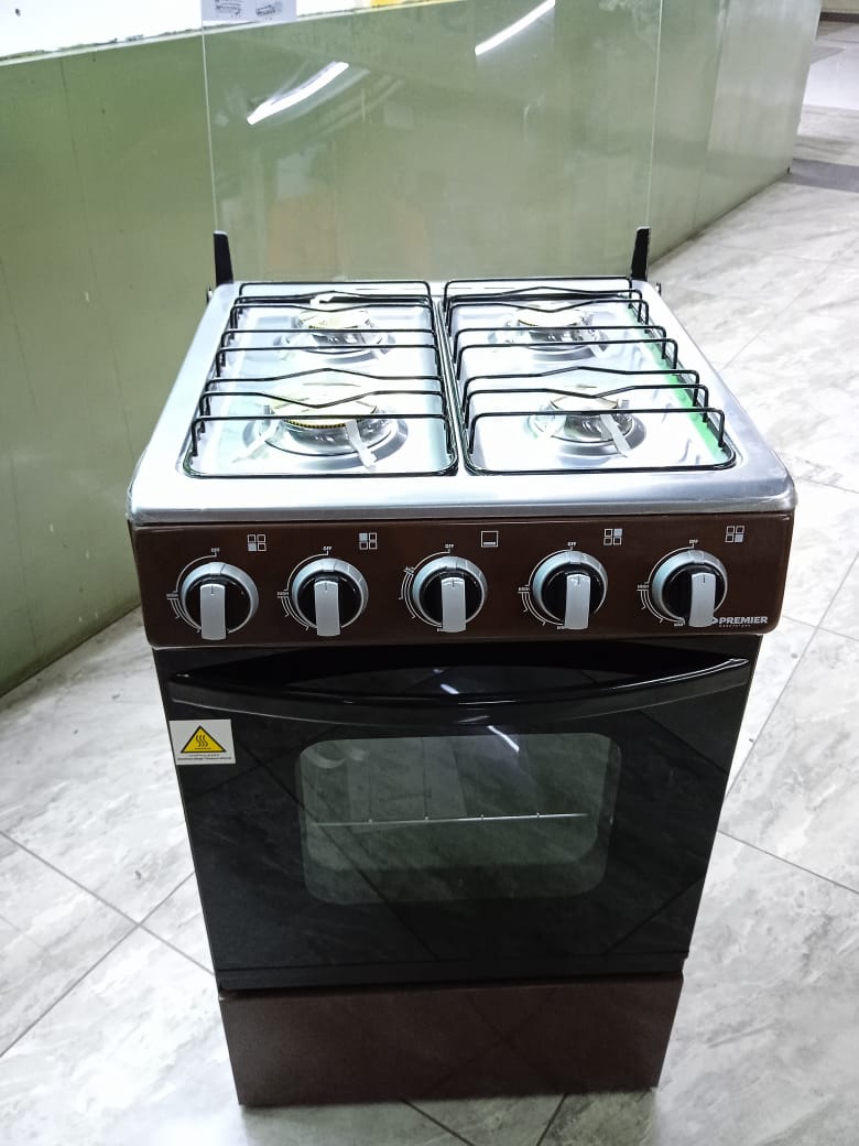 Premier 4 gas standing cooker with gas oven