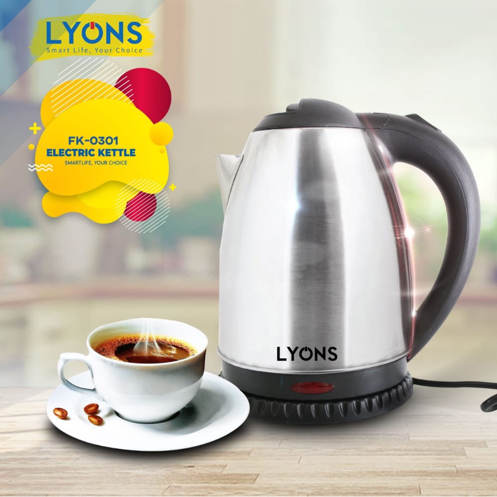 Ailyon Stainless steel kettle 1.2l