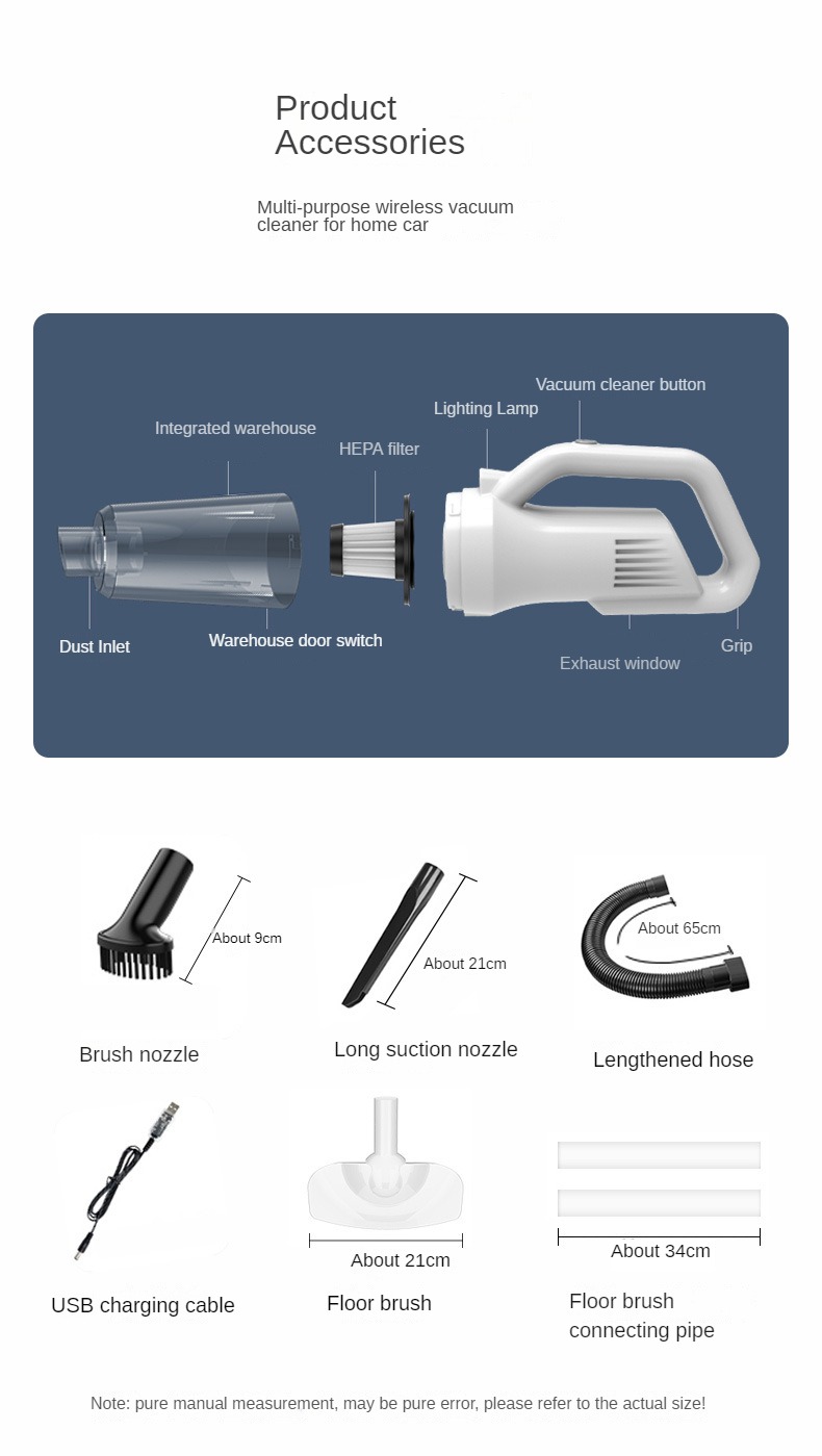 12,000PA wet and dry  vacuum cleaner - Image 4