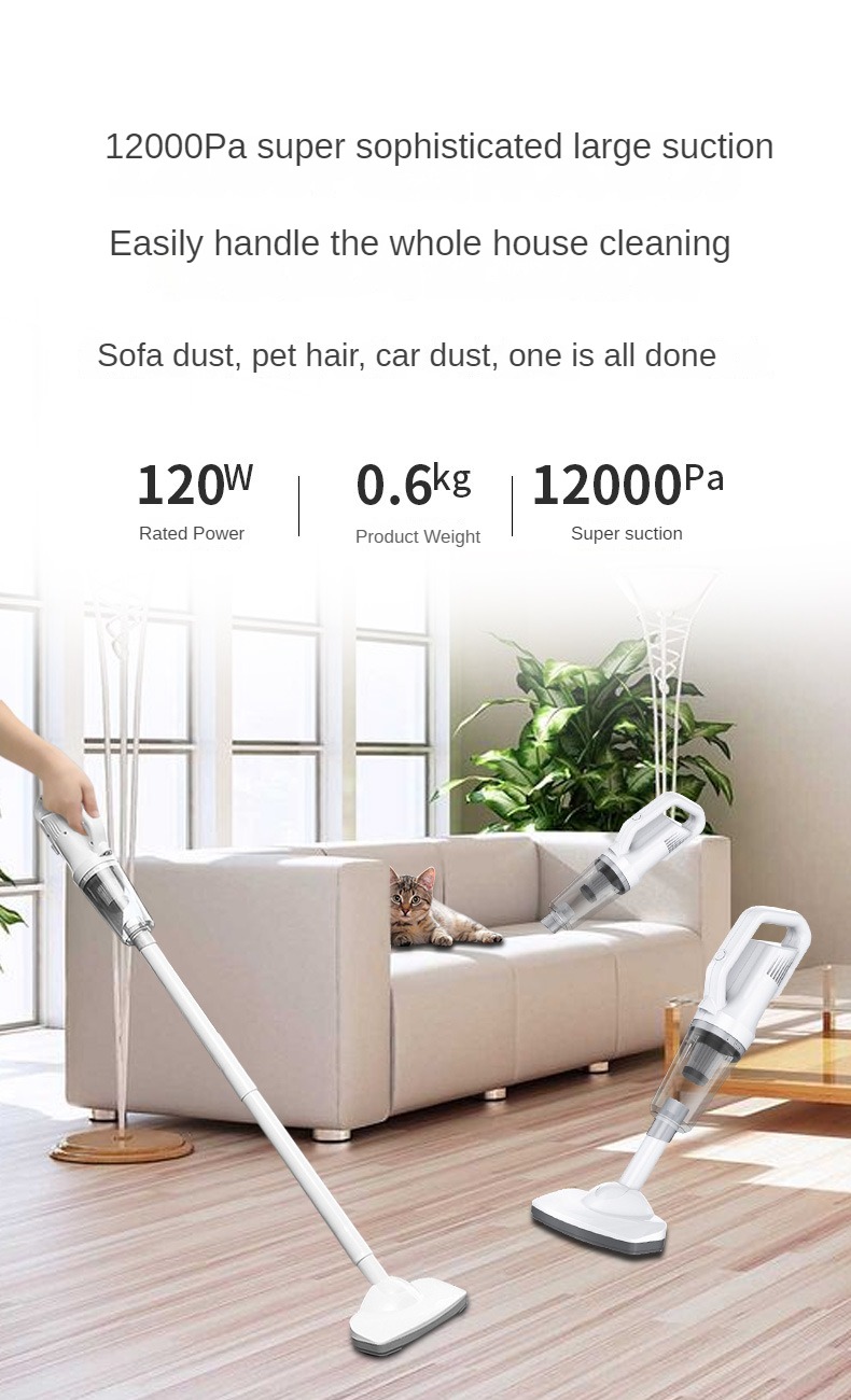12,000PA wet and dry  vacuum cleaner - Image 2