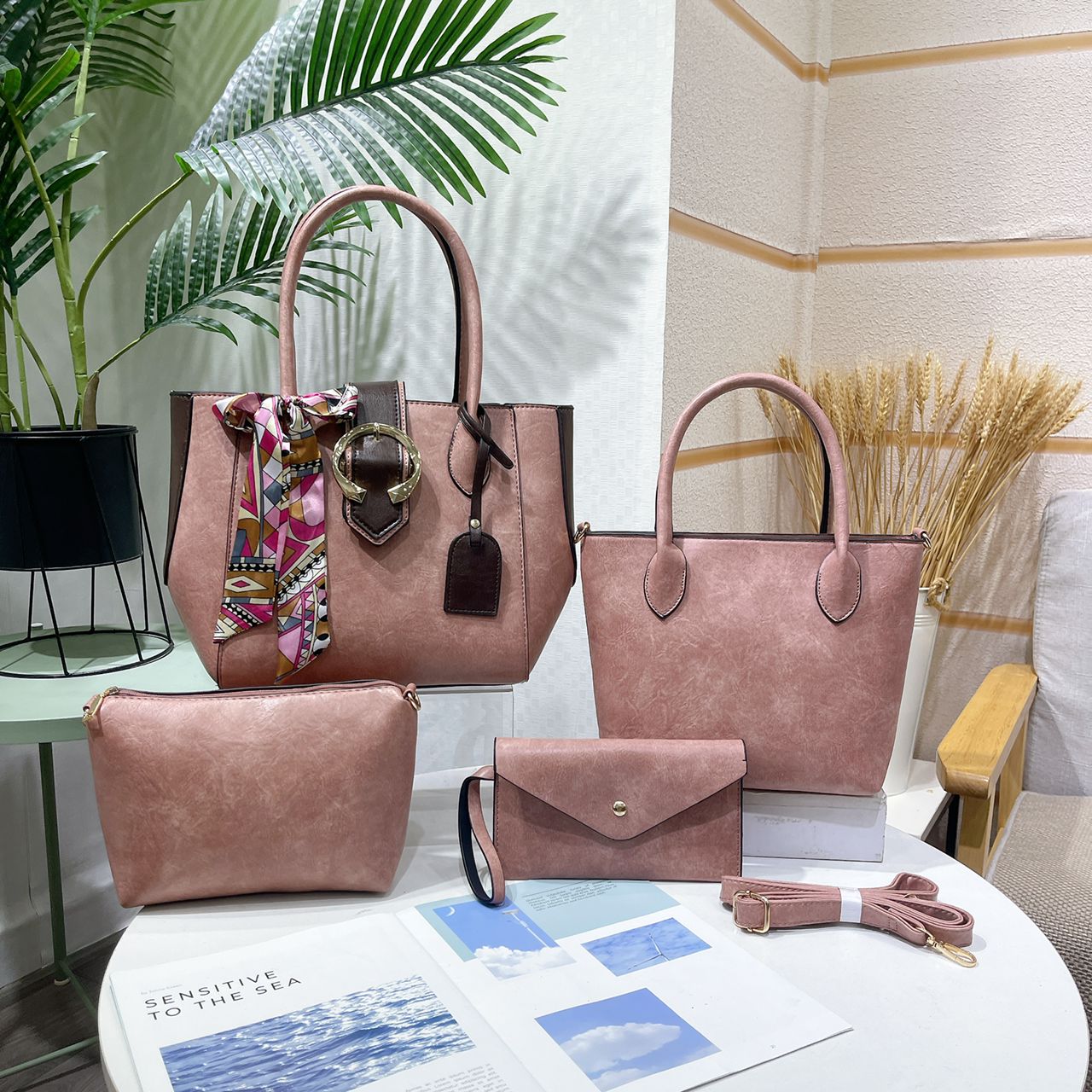 4 in 1 ladies handbags