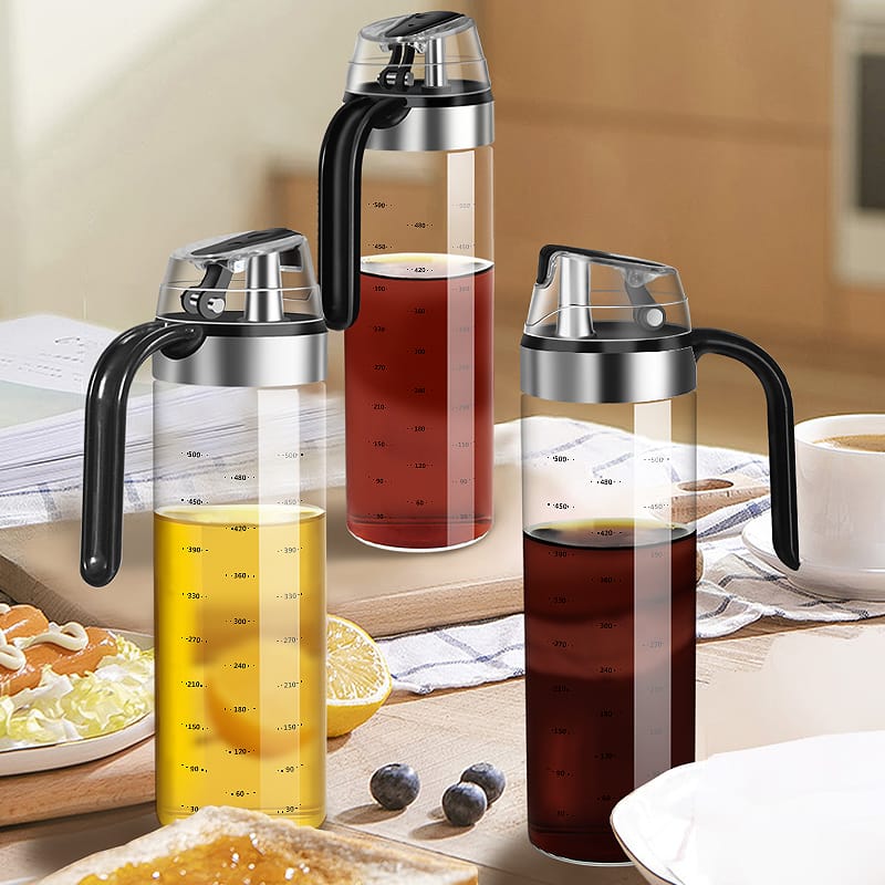 High quality graduated tall glass 600ml - Image 2