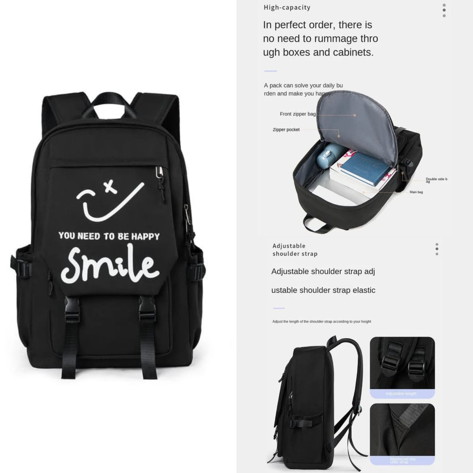 Unisex waterproof backpack| school bag | back to school