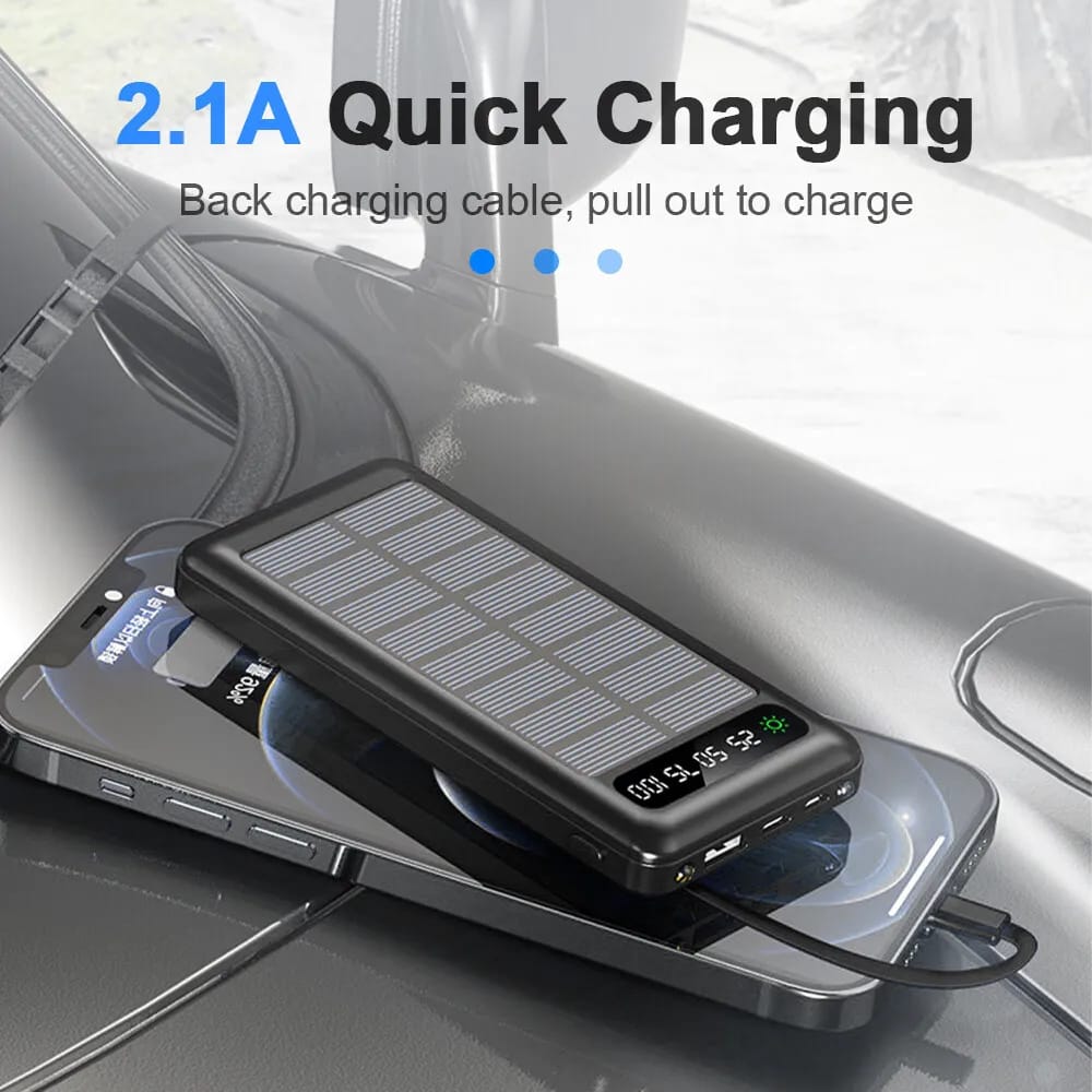 Solar Power Bank 10000mAh - Image 3