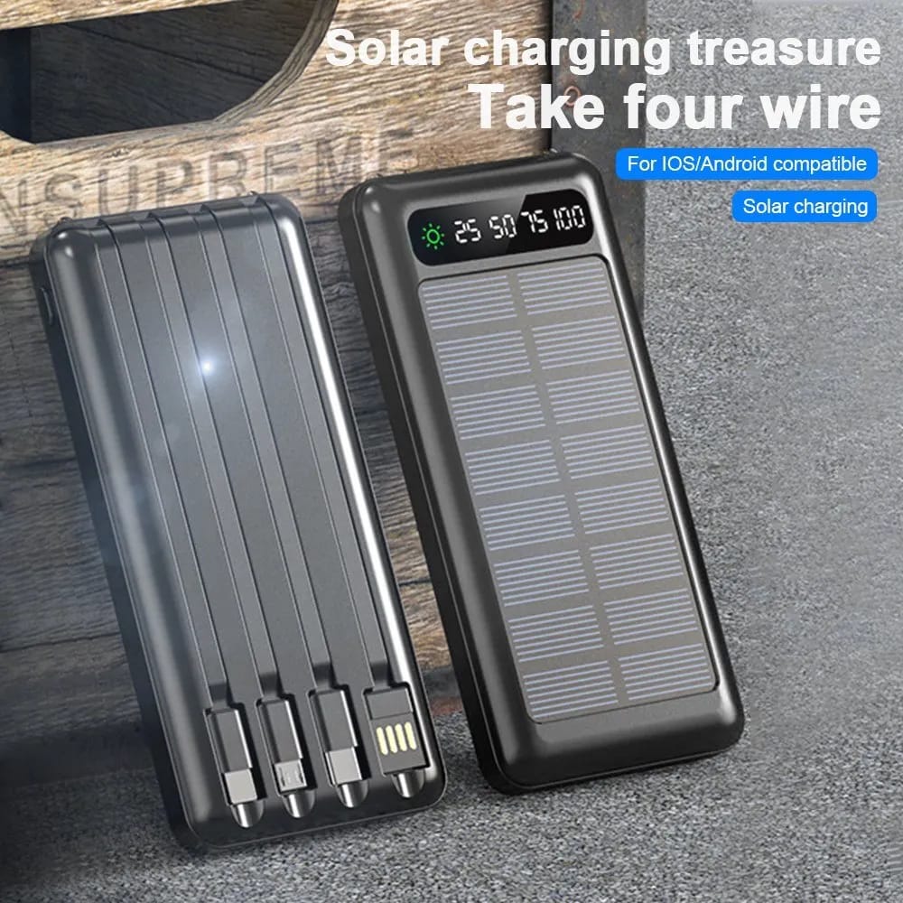 20,000mAh Solar Power Bank