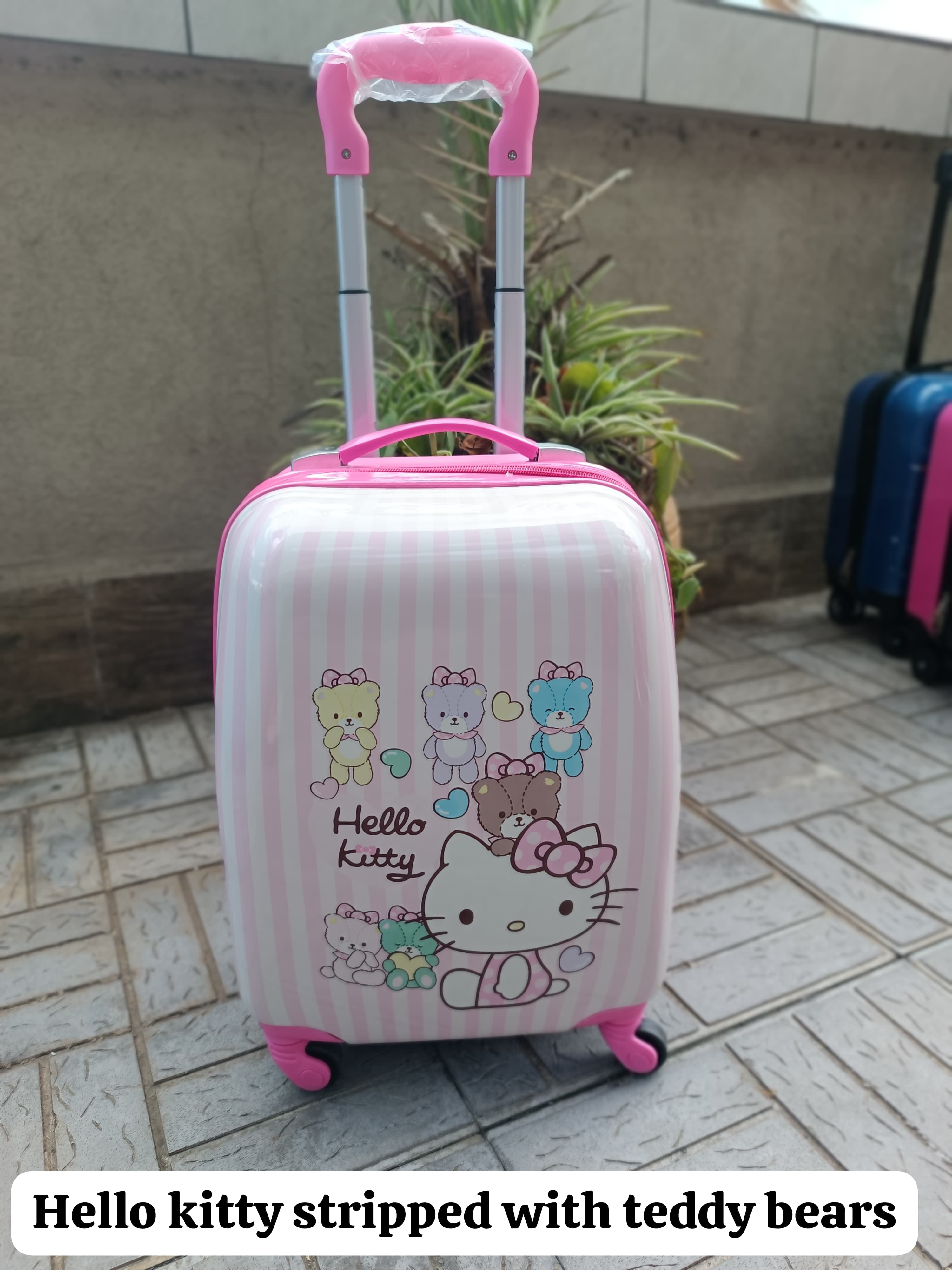 Cartoon Themed Fibre Suitcase - Image 3