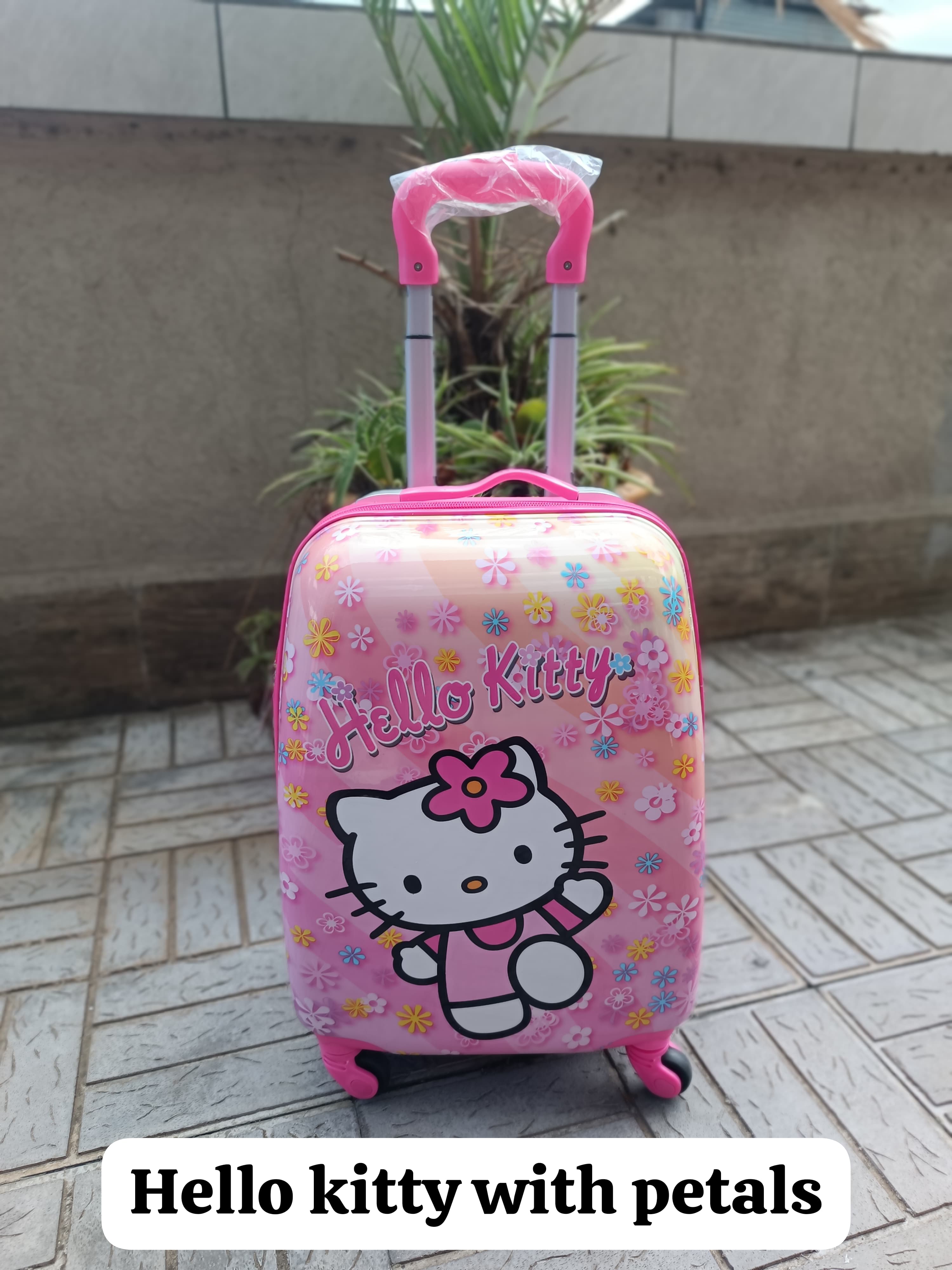 Cartoon Themed Fibre Suitcase