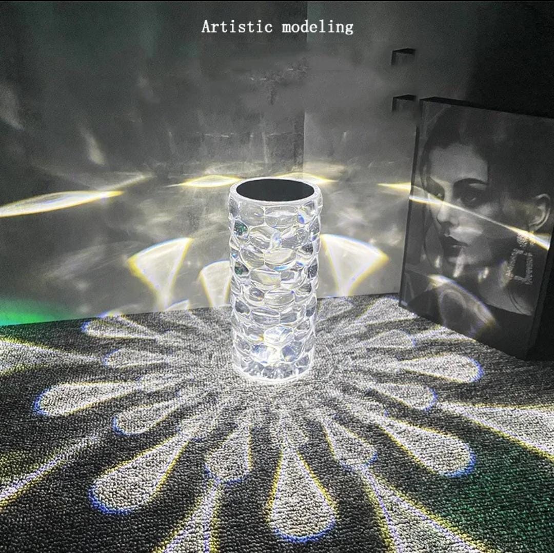 Diamond crystal Touch lamp, bedroom bedside lamp