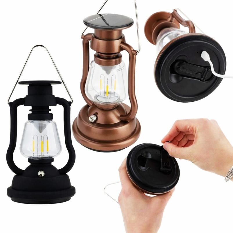 Vintage Portable Solar Lantern lamp