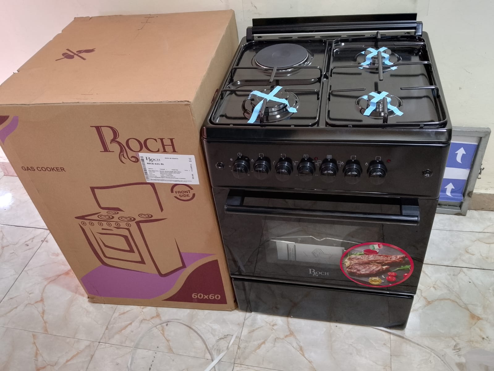 Roch 60*60 3G+1E standing cooker