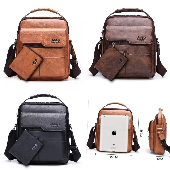 Crossbody messenger bags -Business casual shoulder bag